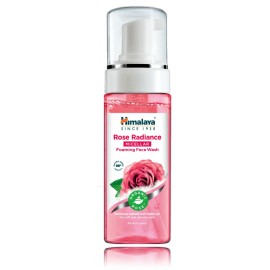 Himalaya Rose Radiance Micellar Foaming Face Wash putojošs micelārais sejas mazgāšanas līdzeklis