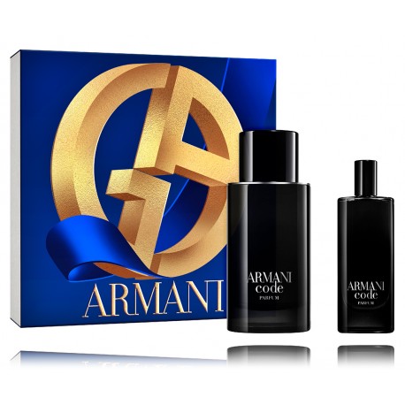 Giorgio Armani Code Parfum komplekts vīriešiem (75 ml. EDP + 15 ml. EDP)