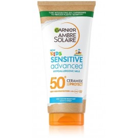 Garnier Ambre Solaire Kids Sensitive Advanced Hypoallergenic Milk SPF50+ aizsargpieniņš bērniem