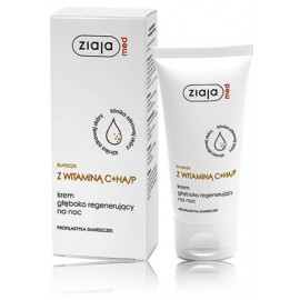 Ziaja Dermatological Treatment Deeply Regenerating atjaunojošs nakts sejas krēms