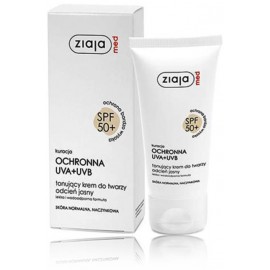 Ziaja Med Toning SPF50+ tonējošs aizsargājošs sejas krēms