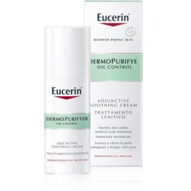 Eucerin DermoPurifyer Oil Control Adjunctive Soothing Cream sejas krēms jutīgai ādai