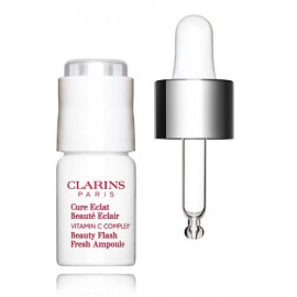 Clarins Beauty Flash Fresh Ampoule starojumu piešķirošs sejas serums ar C vitamīnu