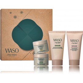 Shiseido Waso My Waso komplekts (maska ​​15 ml. + krēms 15 ml. + kosmētikas noņemšanas līdzeklis 30 ml. + maska ​​30 ml.)