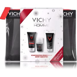 Vichy Homme Structure Force komplekts (rullīšu antiperspirants 50 ml. + pretgrumbu krēms 50 ml. + dušas želeja 200 ml.)