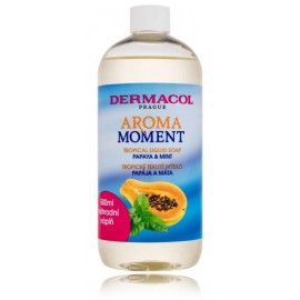 Dermacol Aroma Moment Papaya & Mint Tropical Liquid Soap šķidrās roku ziepes