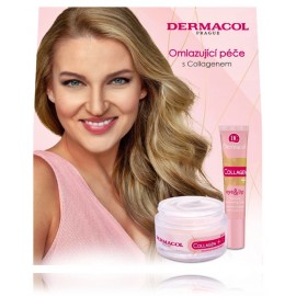 Dermacol Collagen+ sejas kopšanas komplekts (50 ml krēms + 15 ml acu un lūpu kontūras krēms)