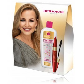 Dermacol Obsesion Hyaluron komplekts sievietēm (12 ml. skropstu tuša + 400 ml. micelārais losjons)