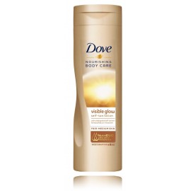 Dove Body Love Care + Visible Glow Self-Tan Lotion Light To Medium лосьон для загара