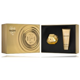 Paco Rabanne Lady Million набор для женщин (80 мл. EDP + 100 мл. лосьон для тела)