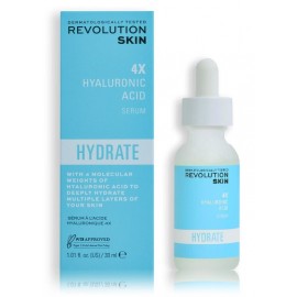 Revolution Skincare Hydrate 4X Hyaluronic Acid Serum интенсивно увлажняющая сыворотка для лица