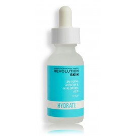 Revolution Skincare Hydrating 2% Alpha Arbutin & Hyaluronic Acid Serum mitrinošs sejas serums