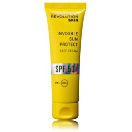 Revolution Skincare Invisible Sun Protect Face Cream SPF50 sejas saules aizsargkrēms