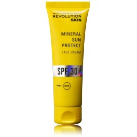 Revolution Skincare Mineral Sun Protect Face Cream SPF30 saules aizsargkrēms jutīgai un problemātiskai sejas ādai