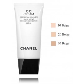 Chanel CC Cream Super Active Complete Correction SPF50 CC sejas krēms