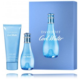 Davidoff Cool Water komplekts sievietēm (30 ml. EDT + 75 ml. ķermeņa losjons)