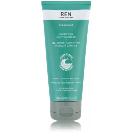 REN Clearcalm Clarifying Clay Cleanser sejas mazgāšanas līdzeklis problemātiskai ādai