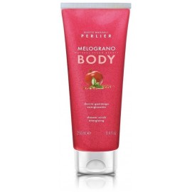 Perlier Energizing Pomegranate Shower Scrub uzmundrinošs ķermeņa skrubis