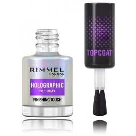 Rimmel Holographic Top Coat nagu lakas virskārta