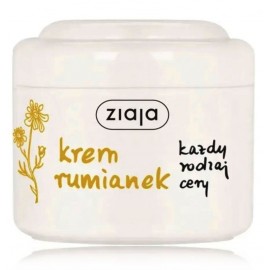 Ziaja Chamomile Face Cream mitrinošs sejas krēms ar kumelīšu ekstraktu