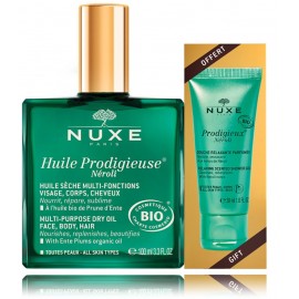 Nuxe Huile Prodigieuse Néroli Set komplekts (sausā eļļa 100 ml. + dušas želeja 30 ml.)