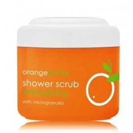 Ziaja Orange Butter Shower Scrub vidēji graudains ķermeņa skrubis ar apelsīnu sviestu