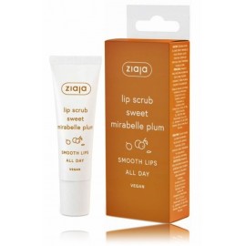 Ziaja Sweet Mirabelle Plum Lip Scrub lūpu skrubis