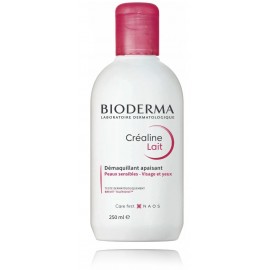 Bioderma Créaline Lait Soothing Cleansing Milk nomierinošs attīrošs pieniņš jutīgai sejas ādai un acīm