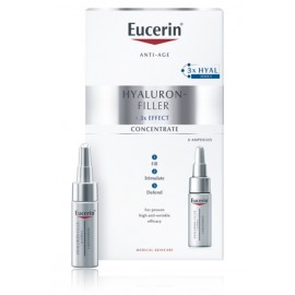 Eucerin Hyaluron-Filler + 3x Effect Concentrate Serum pretgrumbu koncentrāts