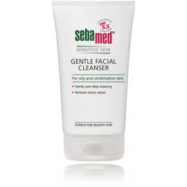 Sebamed Sensitive Skin Gentle Facial Cleanser maigs sejas mazgāšanas līdzeklis taukainai un kombinētai ādai-