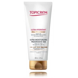 Topicrem Ultra-Moisturizing Progressive Tan mitrinošs pašiedeguma losjons sausai un jutīgai ādai