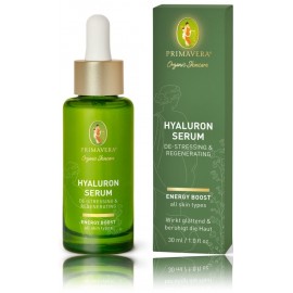 Primavera De-Stressing & Regenerating Hyaluron Serum mitrinošs un atjaunojošs sejas serums