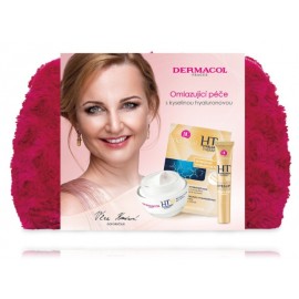 Dermacol Hyaluron Therapy komplekts (50 ml. sejas krēms + 15 ml. acu un lūpu krēms + 2 x 8 g. sejas maska ​​+ maciņš)