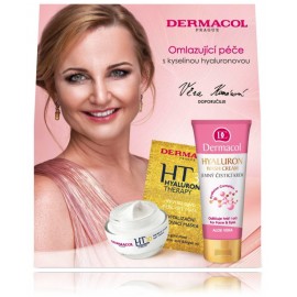 Dermacol Hyaluron Therapy komplekts sievietēm (100 ml. attīrošais krēms + 50 ml. sejas krēms + 15 ml. sejas maska)