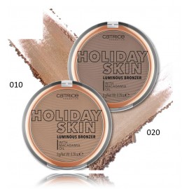 Catrice Holiday Skin Luminous Bronzer kompakts bronzējošais pūderis