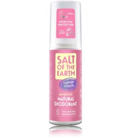 Salt of the Earth Levander+Vanilla Natural Deodorant Spray dabīgs izsmidzināms dezodorants sievietēm