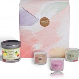 Yankee Candle Art In The Park набор ароматических свечей (1 шт. х 122 г. + 3 шт. х 37 г.)