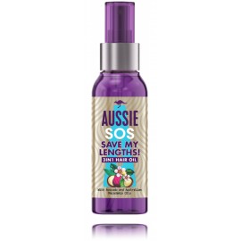 Aussie SOS Save My Lengths! 3in1 Hair Oil eļļa gariem un bojātiem matiem