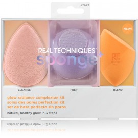 Real Techniques Glow Radiance Complexion grima sūkļa komplekts