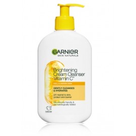 Garnier Skin Naturals Brightening Cream Cleanser Vitamin C balinošs sejas mazgāšanas līdzeklis