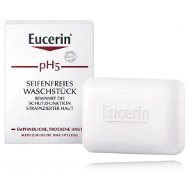 Eucerin pH5 Soap-free Soap Cleansing Bar ziepes sausai un jutīgai ādai