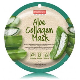Purederm Aloe Collagen Mask увлажняющая тканевая маска для лица