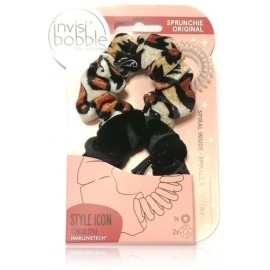 Invisibobble Sprunchie Style Icon True Black i Purrfection gumyčių rinkinys