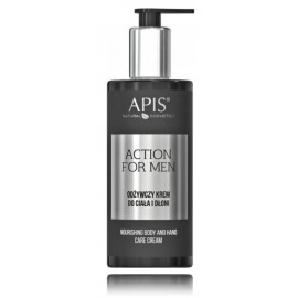 Apis Action For Men Nourishing Body and Hand Care Cream barojošs ķermeņa un roku krēms vīriešiem