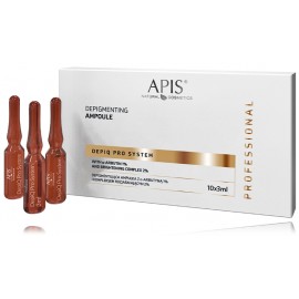 Apis Professional Depiq Pro System Depigmenting depigmentējošas ampulas sejai ar 1% arbutīnu un izgaismojošu kompleksu