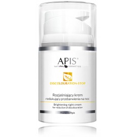 Apis Professional Discolouration-Stop Brightening Night осветляющий ночной крем для лица, уменьшающий обесцвечивание