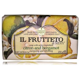 Nesti Dante  IL Frutteto Citron And Bergamot натуральное бодрящее мыло