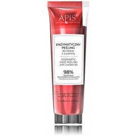 Apis Cranberry Vitality Enzymatic Face Scrub fermentatīvs sejas skrubis ar dzērvenēm visiem ādas tipiem