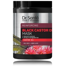 Dr. Sante Black Castor Oil Reinforcing Mask atjaunojoša maska ​​ar rīcineļļu sausiem/bojātiem matiem