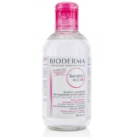 BIODERMA Sensibio H20 AR micelārais ūdens jūtīgai sārtai ādai 250 ml.